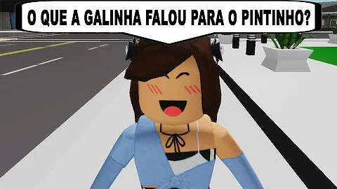 O que a galinha falou para os pintinhos?