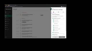Blackboard Notification Settings