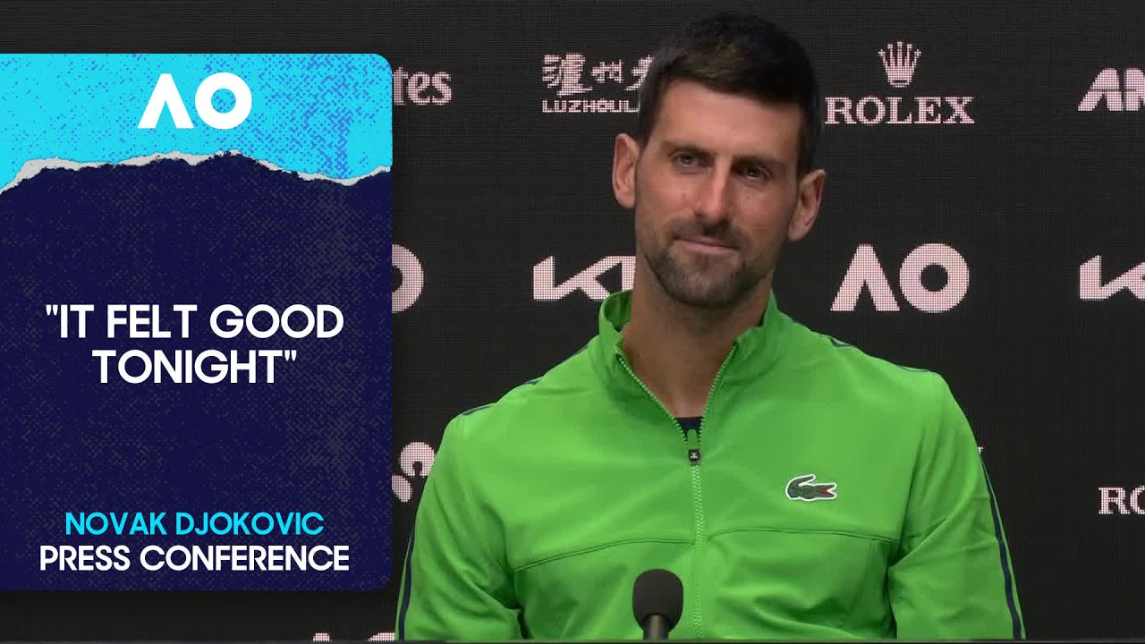 Novak Djokovic Press Conference | Australian Open 2026 First Round