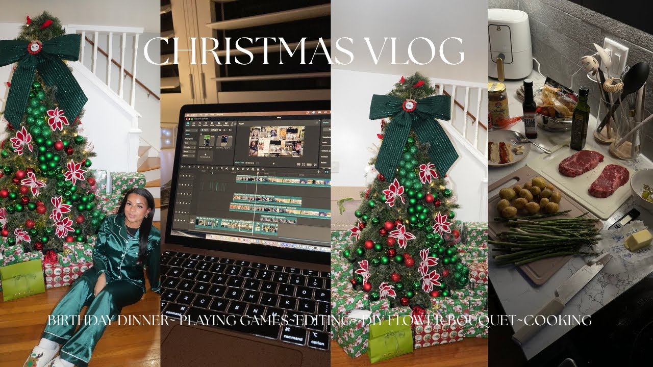 CHRISTMAS VLOG 2025 | OPENING PRESENTS, COOKING CHRISTMAS DINNER, GAMES & MORE