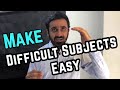 How to study difficult subjects easily  in 4 steps  memory expert  bhuvan dhanesha  w.c