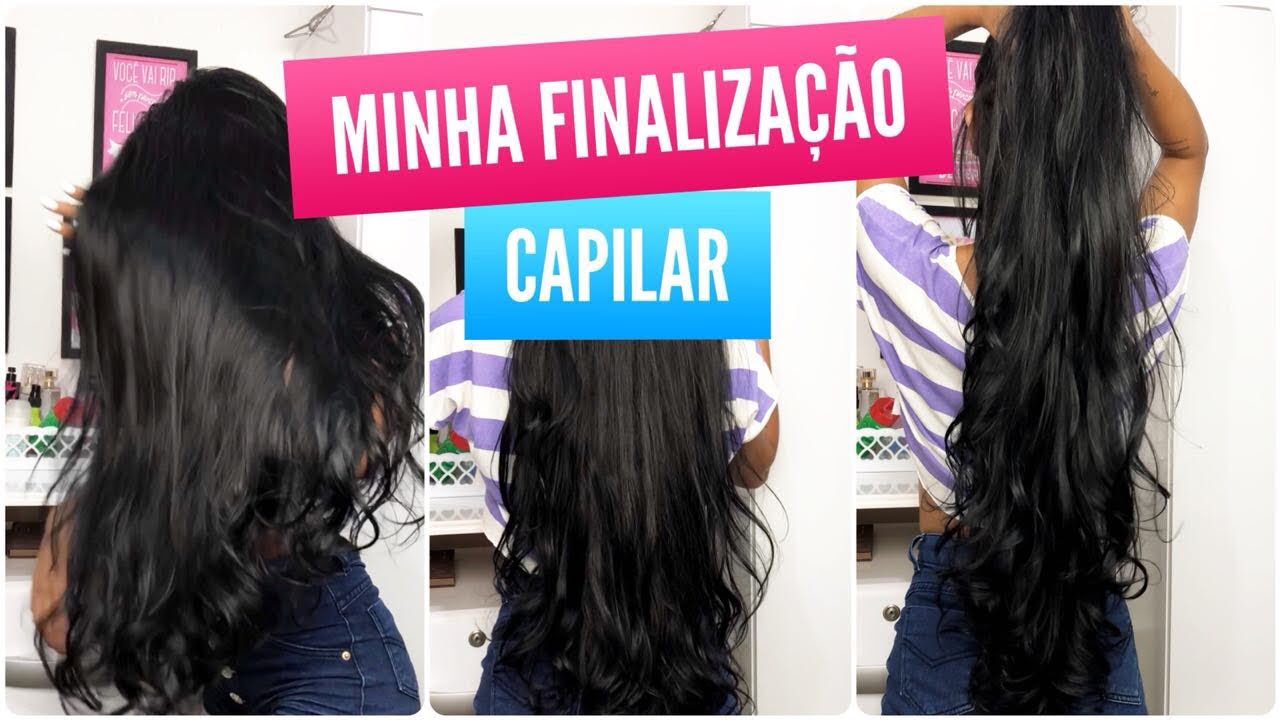 COMO FINALIZO MEU CABELO (LISO NATURAL COM VOLUME) | Karol Carvalho