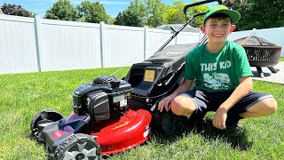 New Toro Lawn Mower vs Old Cub Cadet Lawn Mower!