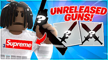 so i got unreleased weapons in roblox south london 2...