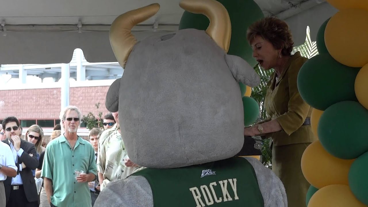 Usf Ribbon USF Sun Dome Ribbon Cutting Ceremony - May 1, 2012; Renovation ...