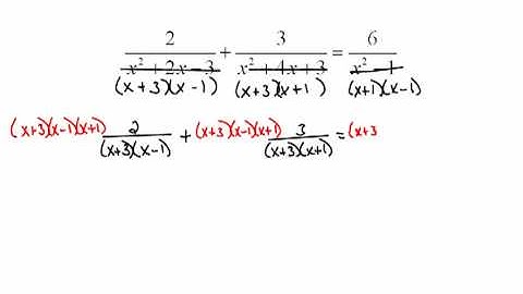 Solving Rational Equations pt. 5  5.4