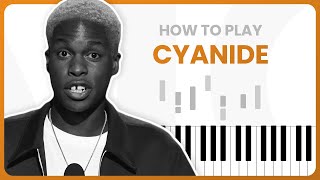 How To Play CYANIDE By Daniel Caesar On Piano - Piano Tutorial (PART 1)