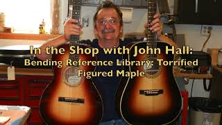 Blues Creek Guitars - Bending Reference Library - Bending Torrified Figured Maple