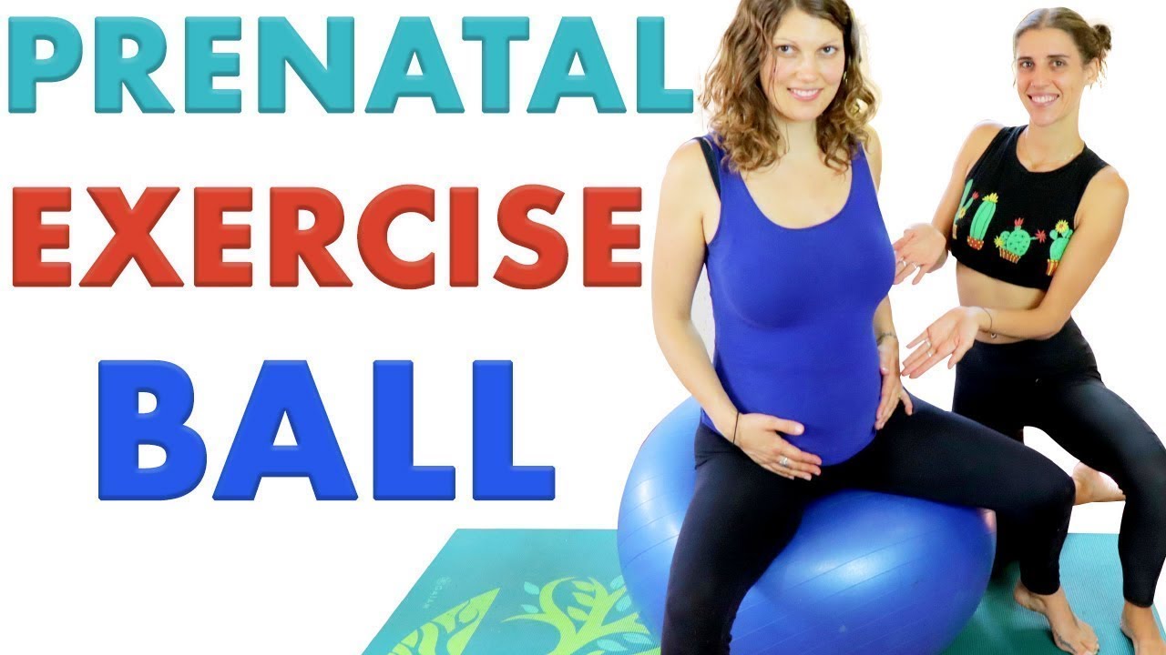 5 Yoga Ball Pregnancy Exercises (Birth Ball) - YouTube