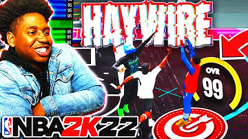 99 Overall DEMIGOD BUILD DOMINATES HAYWIRE EVENT On NBA 2K22 NEXT GEN! HOW TO WIN HAYWIRE EVENT 2K22