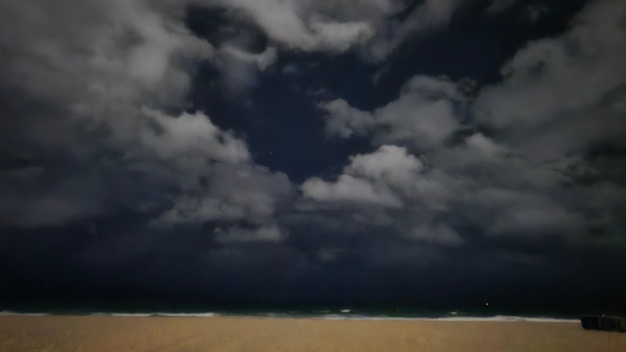 Storm Darragh on the North Wales Coast