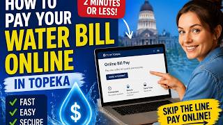 How to pay your water bill online in Topeka