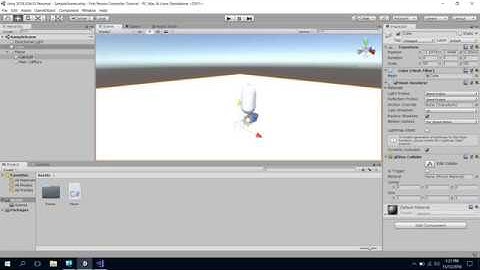 Making a simple first person controller in Unity3d- Part 3