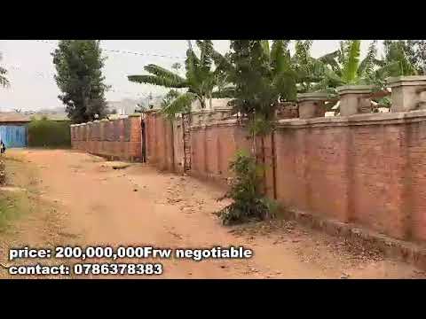 1100 m² plot for sale in Ndera, Gasabo