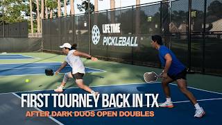 Information First Tournament Back In Texas | TANKING My DUPR | Lifetime Open Doubles News