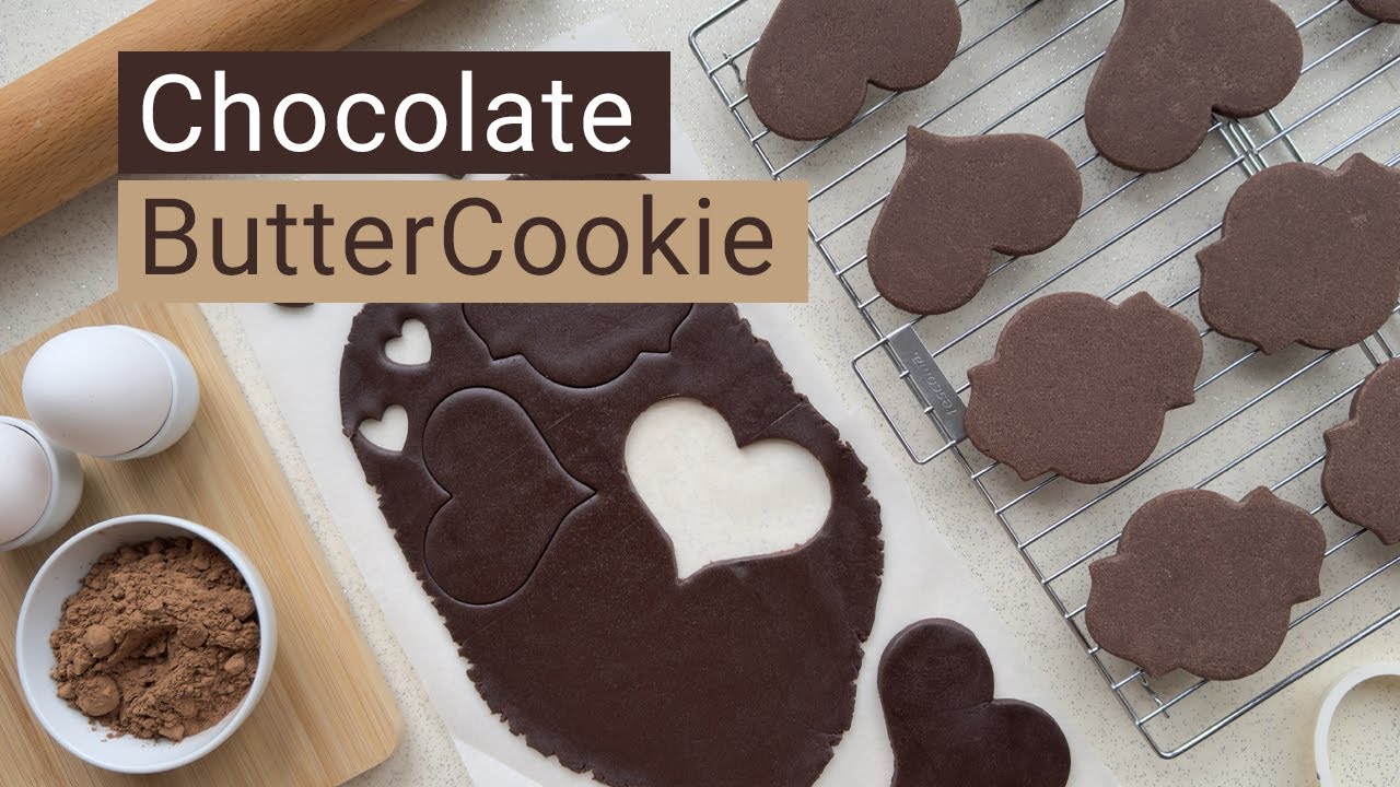 آموزش کوکی کره ای شکلاتی: بهترین کوکی پایه برای تزئین رویال آیسینگ و فوندانت