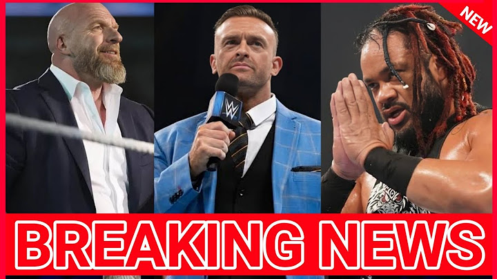 "Tears Flow as 😢Triple H sends message Jacob Fatu & Nick Aldis – Fans Are Left Speechless! 😢"
