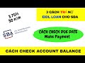 Có XIN XÓA NỢ EIDL loan được ko? 3 CÁCH Trả Nợ cho SBA I Check ACCOUNT BALANCE, Due Date &amp; LƯU Ý