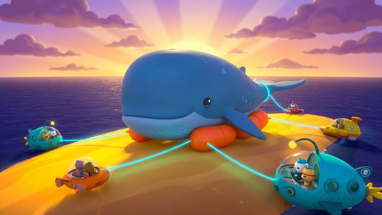 ⚓ MEGA RESCUE! 🐋 The Octonauts and the Stranded Blue Whale! | Full Episode