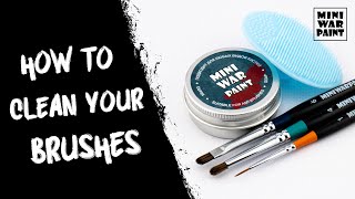 Мыло Для Кистей Miniwarpaint | How To Clean Your Brushes