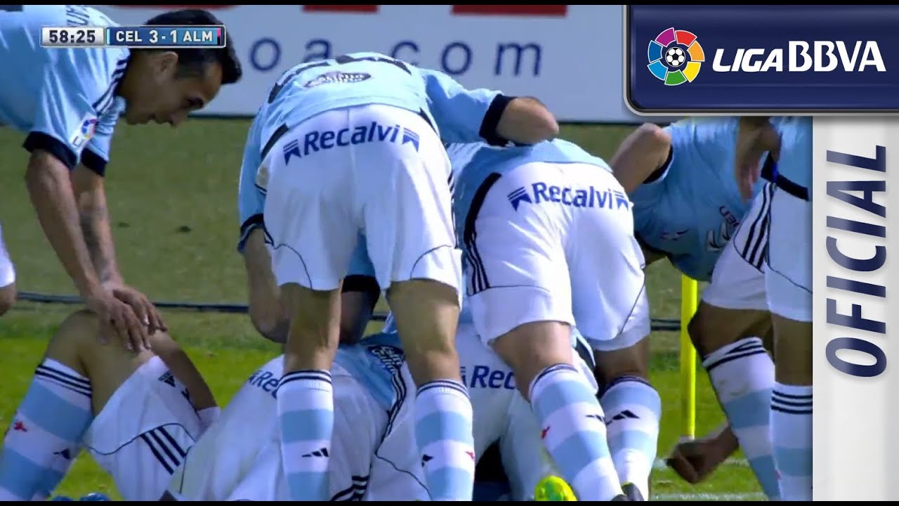 Gol de Charles (3-1) en el Celta de Vigo - UD Almería - HD