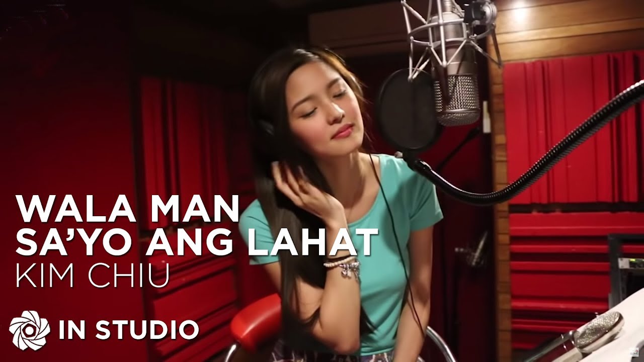 Kim Chiu   Wala Man Sayo Ang Lahat Recording Session