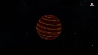 Closest brown dwarf star to Earth has 'stripes'