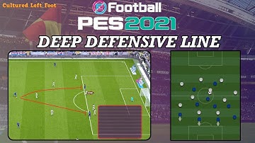 PES 2021 | Deep Defensive Line - What You need to know! - Advanced Instructions Explained