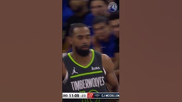 MC FOR THREEEEE  #nba #timberwolves #minnesota