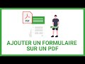 Ajouter un formulaire sur un pdf  interactiv doc