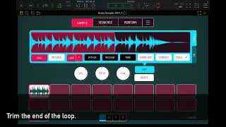 iPad Music Making Tutorial Ep. 1 ~ Using AUM and Koala Sampler to Record and Edit Loops