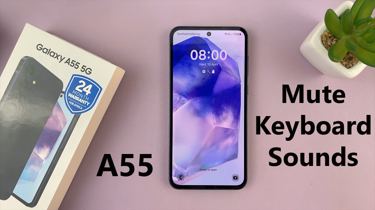How To Mute Keyboard Sounds On Samsung Galaxy A55 5G YouTube