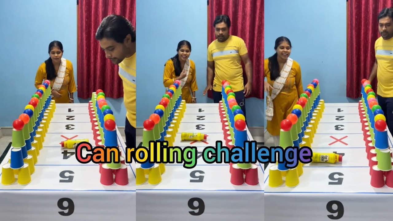 Can rolling challenge !! Part96