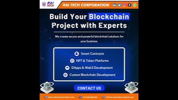 Build Your Own Blockchain Project | Smart Contracts, NFTs & DApps Solutions