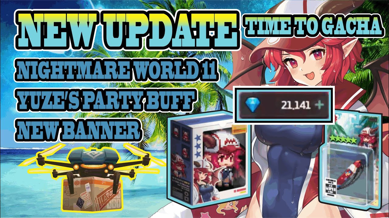 Guardian Tales New Update Lifeguard Yuze's Party Buff, Nightmare World 11,  New Banner, Event Rewards - YouTube