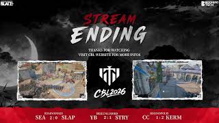 CBL 2026 - Knockout Stage - SLAP vs SEA - YB vs STRY - CC vs KERM @ConquerorsBlade