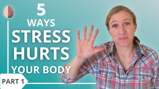 5 Ways Stress Hurts Your Body and What to Do About it (Part 1\/3)