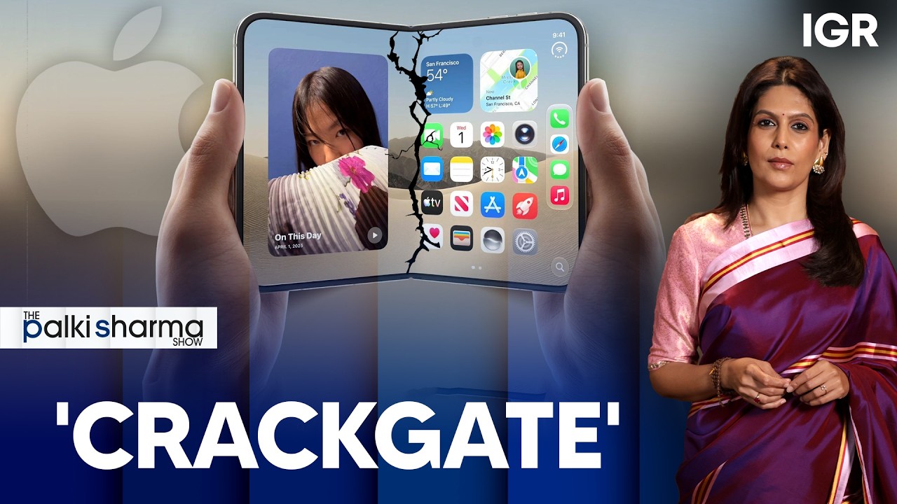 Apple’s First Foldable iPhone Duo Is Cracking. What’s Going Wrong? | The Palki Sharma Show | IGR