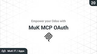 Information MuK MCP OAuth | Odoo Addon News