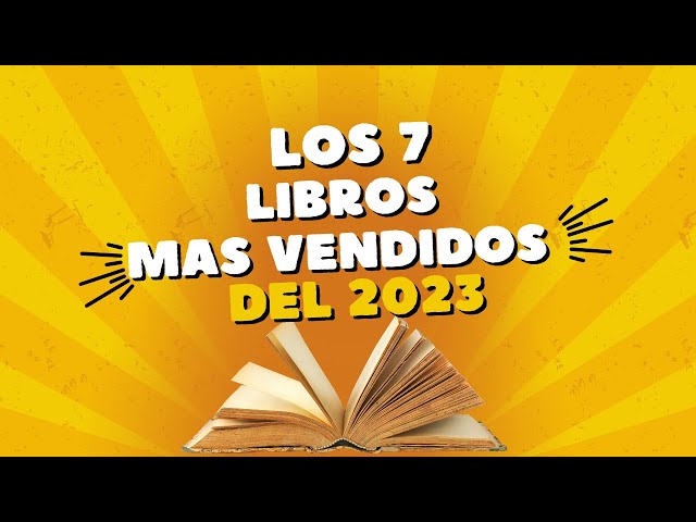 Los 12 libros más vendidos en 2023