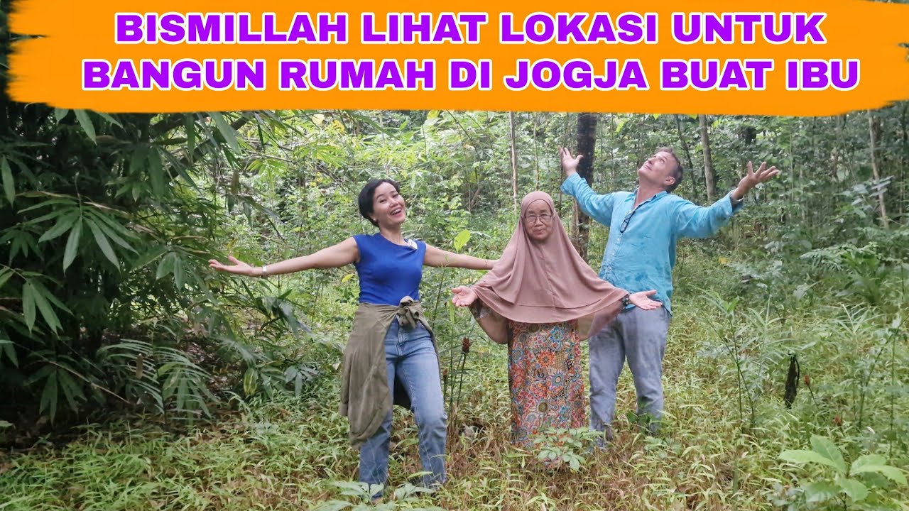 INSYAALLAH DISINILAH KAMI AKAN BANGUN RUMAH UNTUK IBU