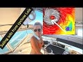 Sailing ahead of a huge cyclone  dee single handing when the skipper fell ill part 1
