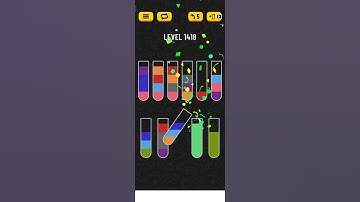 water sort puzzle - level 1418