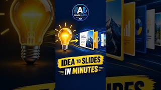 MAJOR AI TOOLS | AI PRESENTATION TOOLS (FROM IDEA TO SLIDE DECK IN MINUTES) | LEVEL 3 : LESSON 8.