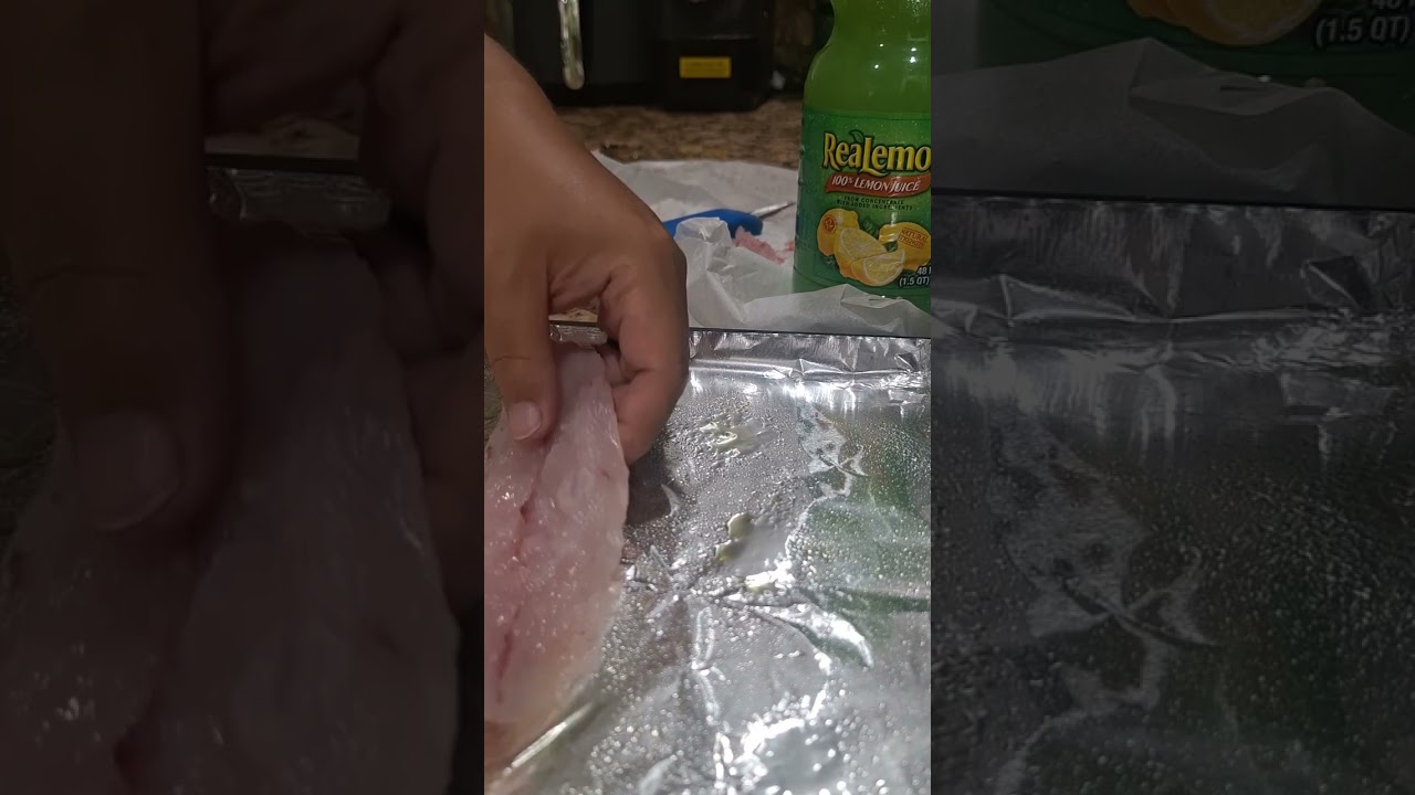 Simple catch to table black drum bake