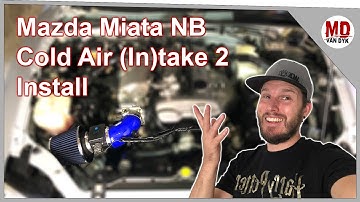 🚨 Mazda Miata (NB) MX5 - Cold Air Intake Install Video 2