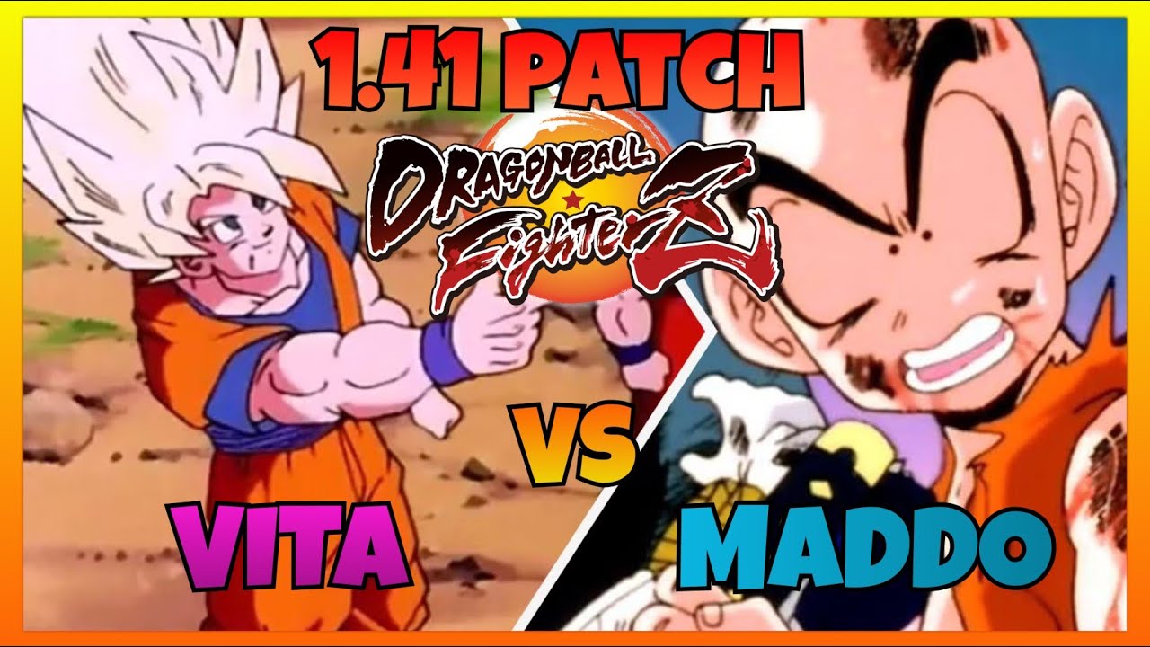 DBFZ 1.41 - VITA vs MADDO gameplays (Kefla, SSJ Goku, Adult Gohan vs Super Baby 2, UI Goku, Krillin)