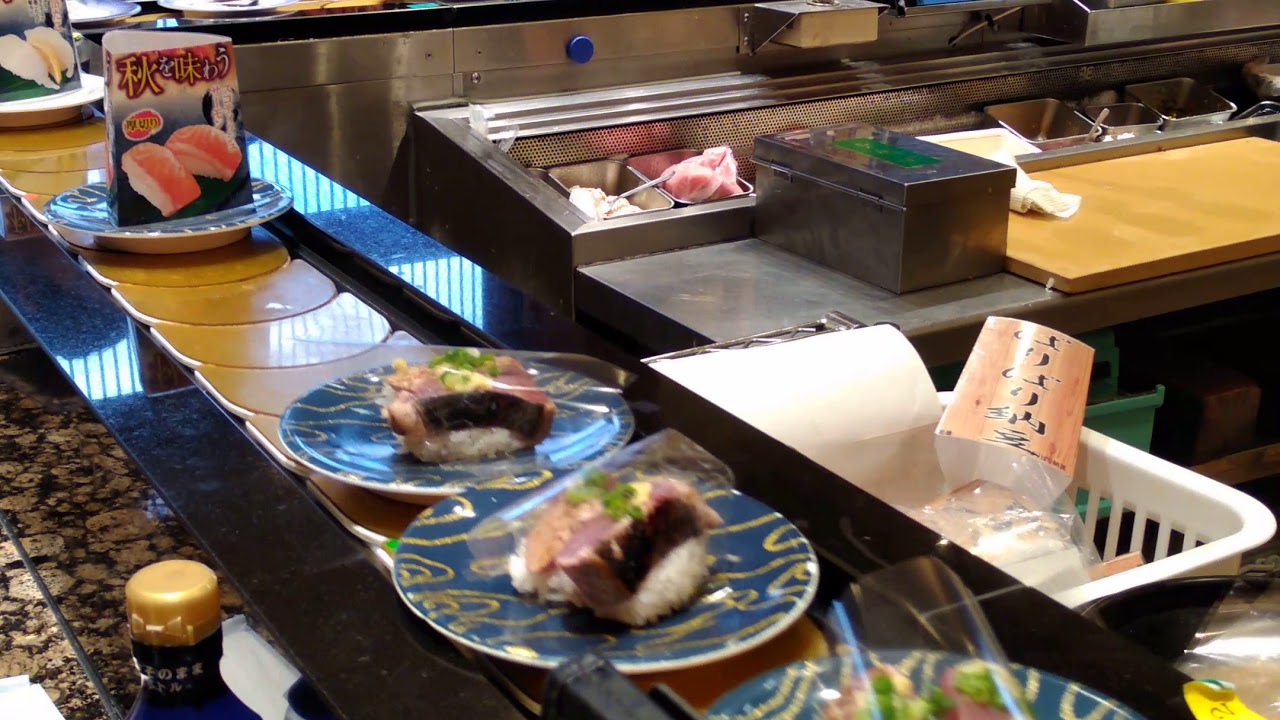 The sushi train. YouTube