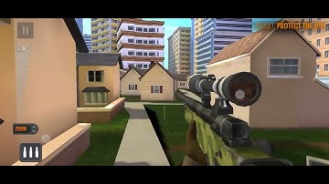 Sniper 3d Assassin : Shoot to kill gameplay walkthrough part 1 - Region 1 (iOS Android)