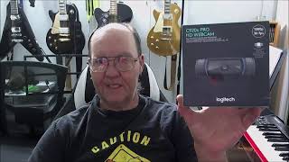 Logitech 920S Pro Hd Webcam Unboxing And Review
